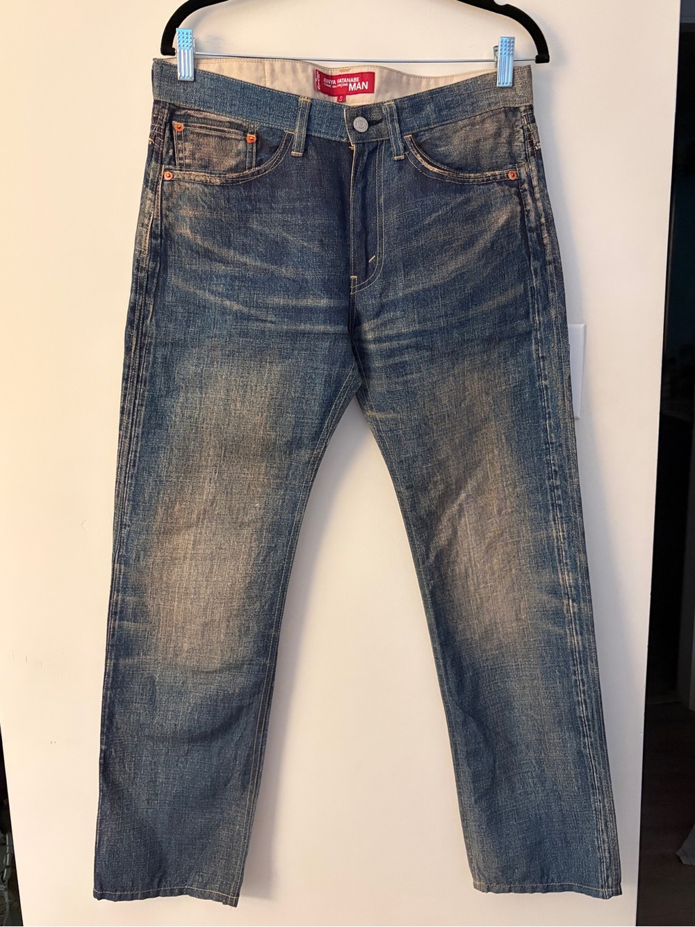 Junya Watanabe x Comme de Garcons x Levi’s Men’s Blue Denim Jeans